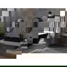 Mexen Loft lustro łazienkowe owalne 70 x 50 cm, rama czarna - 9851-070-050-000-70