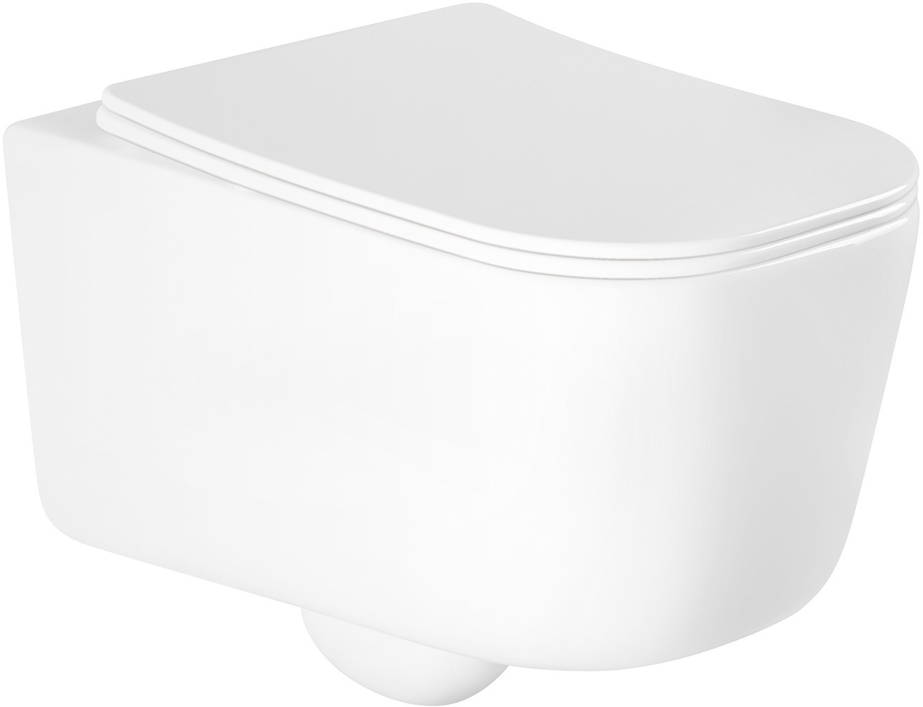 Mexen Stella miska wc Rimless z deską wolnoopadającą slim, duroplast, biała - 30680900