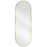 Mexen Loft lustro łazienkowe owalne 100 x 35 cm, rama złota - 9851-100-035-000-50