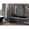 Mexen Loft lustro łazienkowe owalne 100 x 35 cm, rama złota - 9851-100-035-000-50