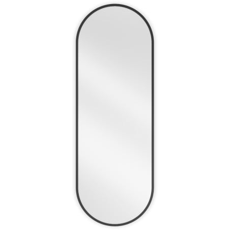Mexen Loft lustro łazienkowe owalne 100 x 35 cm, rama czarna - 9851-100-035-000-70