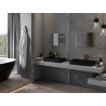 Mexen Loft lustro łazienkowe prostokątne 50 x 40 cm, rama złota - 9852-050-040-000-50