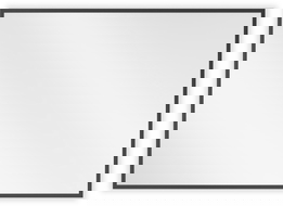 Mexen Loft lustro łazienkowe prostokątne 70 x 50 cm, rama czarna - 9852-070-050-000-70