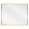 Mexen Loft lustro łazienkowe prostokątne 50 x 40 cm, rama złota szczotkowana - 9852-050-040-000-50