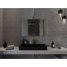 Mexen Loft lustro łazienkowe prostokątne 80 x 60 cm, rama złota szczotkowana - 9852-080-060-000-50
