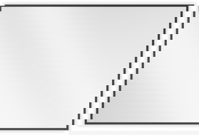 Mexen Loft lustro łazienkowe prostokątne 90 x 60 cm, rama czarna - 9852-090-060-000-70