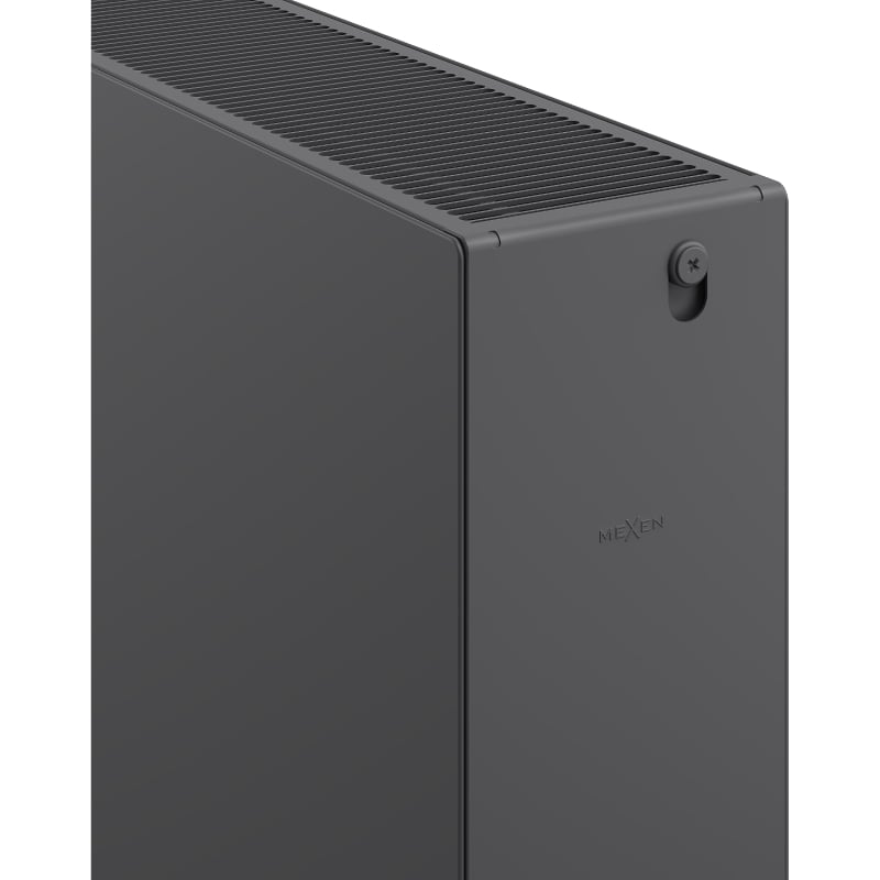 Mexen Flat CF33 grzejnik płytowy 500 x 1600 mm, podłączenie boczne, 3041 W, antracyt - W433F-050-160-66