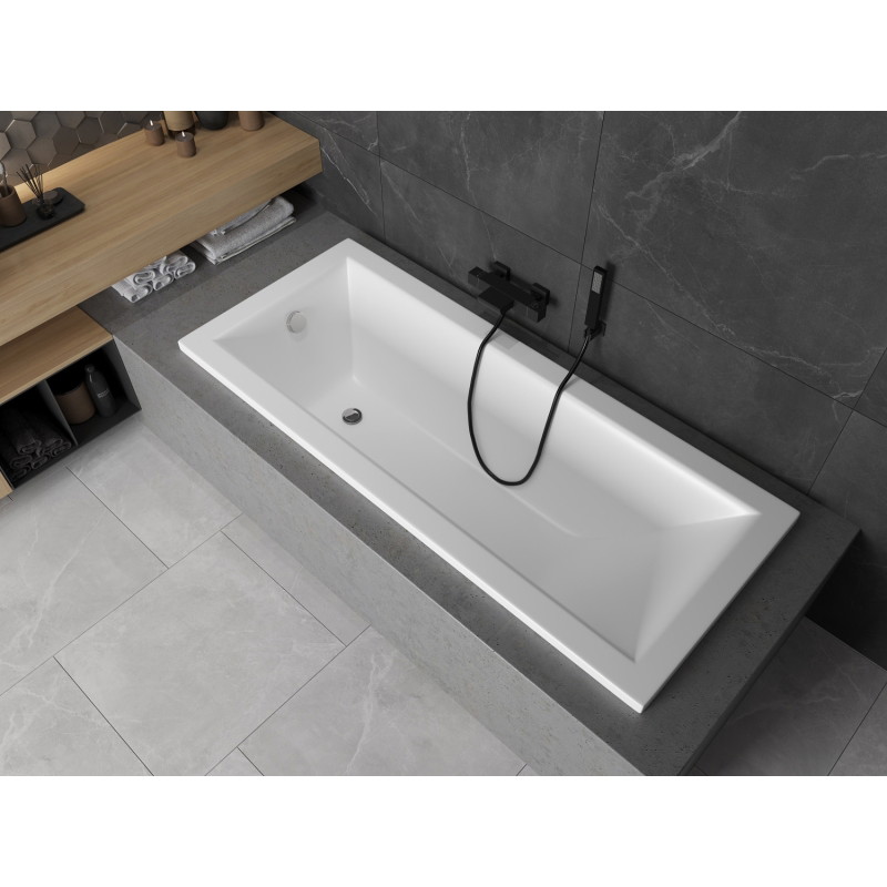 Mexen Cubik wanna prostokątna 190 x 90 cm, biała - 55031909000