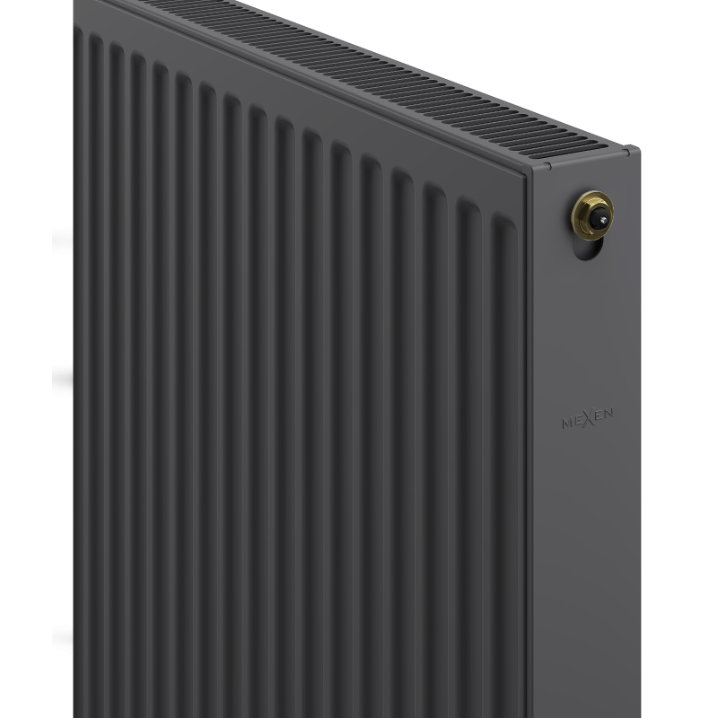 Mexen CV21 grzejnik płytowy 900 x 600 mm, podłączenie dolne, 1066 W, antracyt - W621-090-060-66