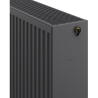 Mexen CV33 grzejnik płytowy 400 x 900 mm, podłączenie dolne, 1520 W, antracyt - W633-040-090-66