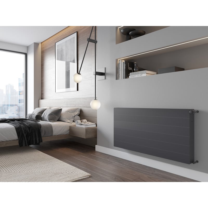 Mexen Line CL22 grzejnik płytowy 400 x 1200 mm, podłączenie boczne, 1366 W, antracyt - W422L-040-120-66