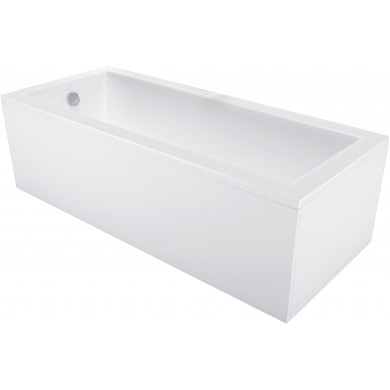 Mexen Cubik wanna prostokątna 170 x 80 cm z obudową, biała - 55031708000X