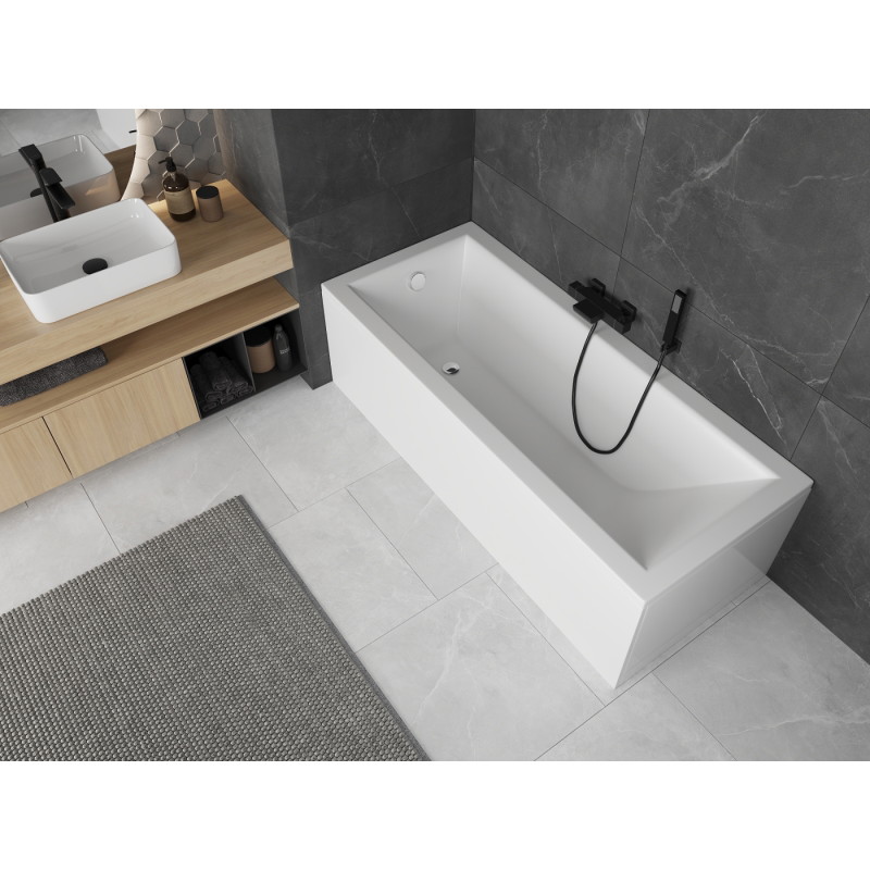 Mexen Cubik wanna prostokątna 190 x 90 cm z obudową, biała - 55031909000X