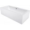 Mexen Cube wanna prostokątna 190 x 80 cm z obudową, biała - 55051908000X