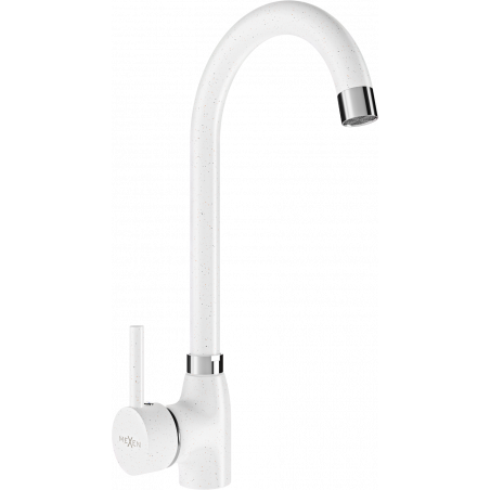 Mexen Telma bateria kuchenna, biała nakrapiana - 670200-26