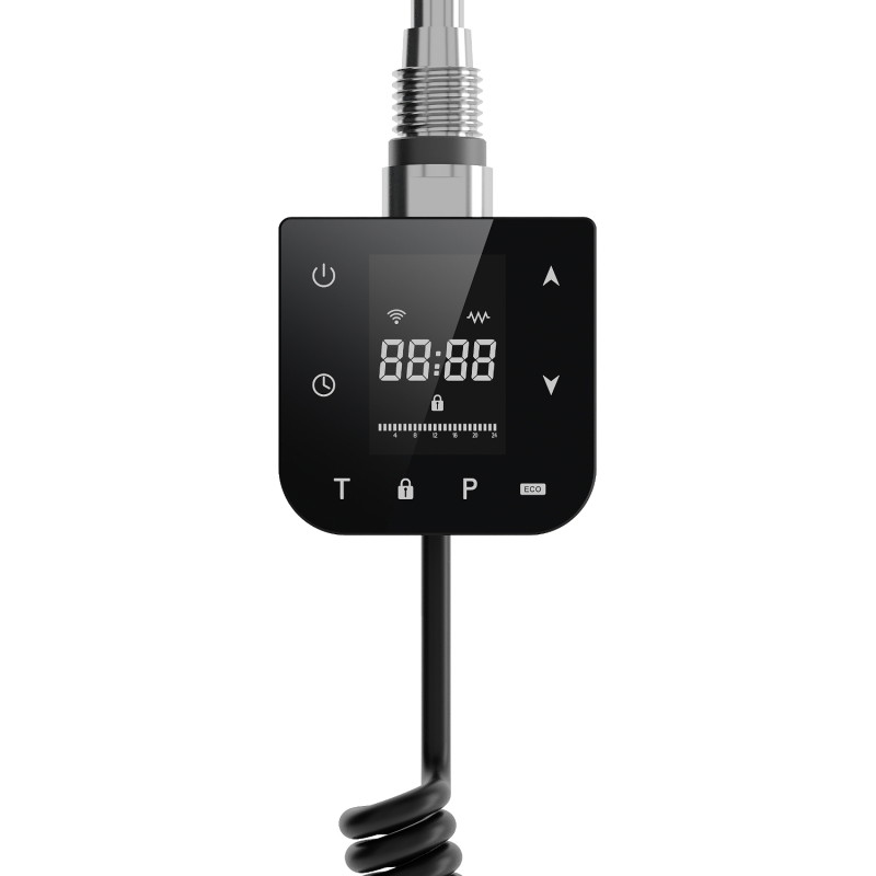 Mexen FA-F grzałka elektryczna z Wi-fi, 600 W, czarna - W953-0600-70