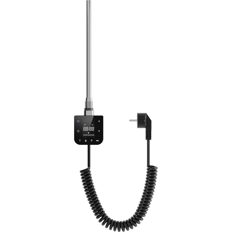 Mexen FA-F grzałka elektryczna z Wi-fi, 600 W, czarna - W953-0600-70