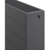 Mexen Line CL33 grzejnik płytowy 600 x 600 mm, podłączenie boczne, 1320 W, antracyt - W433L-060-060-66