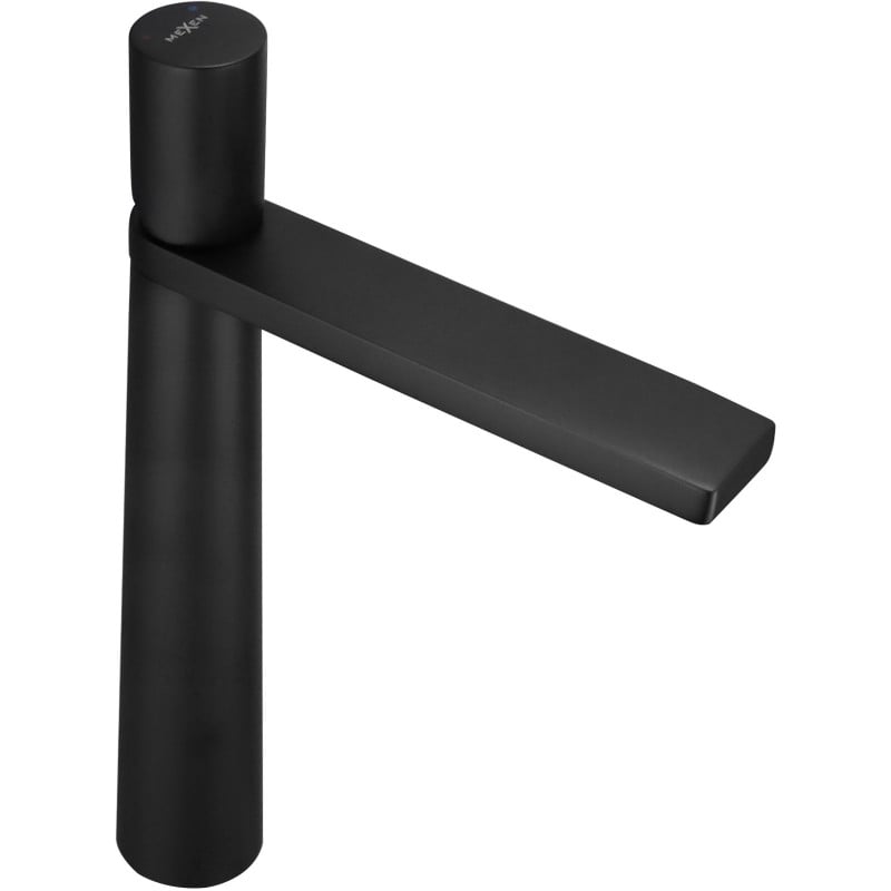 Mexen Nox bateria umywalkowa wysoka, czarna - 744210-70
