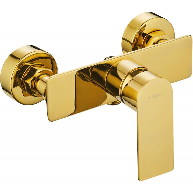 Mexen Alfa bateria prysznicowa, złota - 745740-50