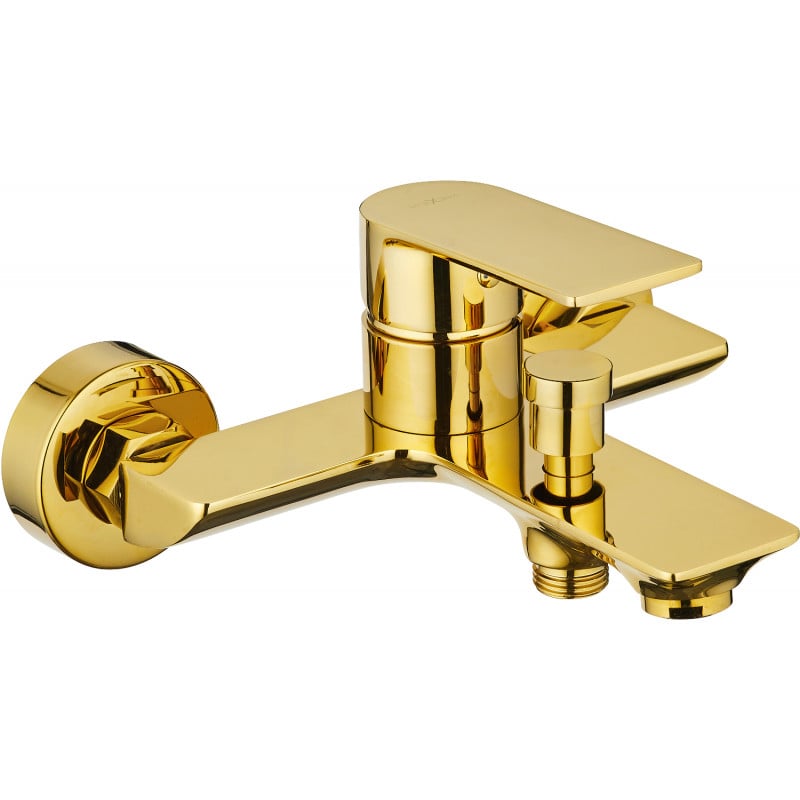 Mexen Alfa bateria wannowa, złota - 745730-50