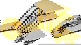 Mexen Alfa bateria wannowa, złota - 745730-50