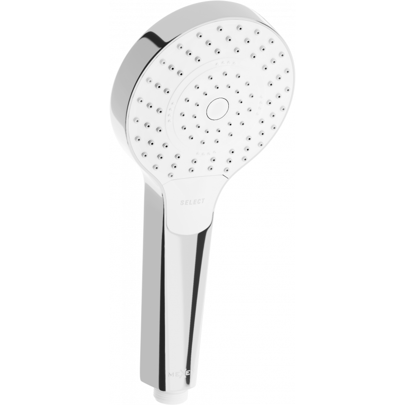 Mexen R-05 rączka prysznicowa 3-funkcyjna, chrom/biała - 79505-00