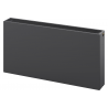 Mexen Flat CVF33 grzejnik płytowy 400 x 1300 mm, podłączenie dolne, 2056 W, antracyt - W633F-040-130-66