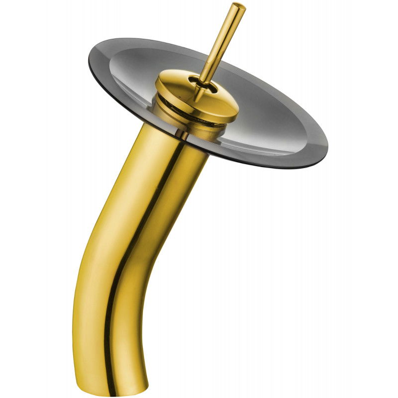 Mexen Niagara bateria umywalkowa wysoka, złota - 745610-57