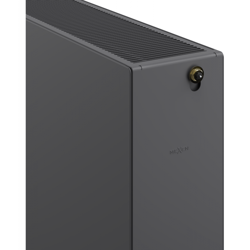 Mexen Flat CVF33 grzejnik płytowy 600 x 1300 mm, podłączenie dolne, 2861 W, antracyt - W633F-060-130-66