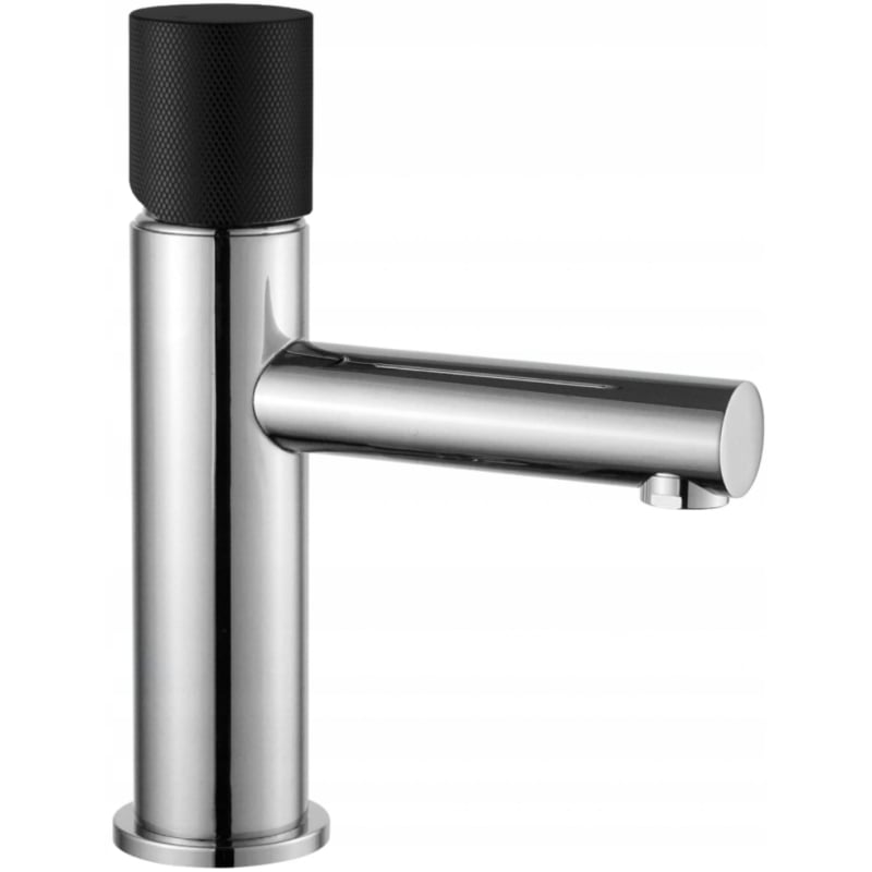 Mexen Elba One bateria umywalkowa, chrom/czarna - 74101-07