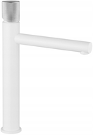 Mexen Elba One bateria umywalkowa wysoka, biała/chrom - 74111-22
