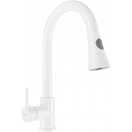 Mexen Elia bateria kuchenna, biała - 670101-20