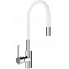 Mexen Flex bateria kuchenna, chrom/biała - 670900-02