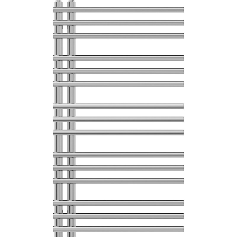 Mexen Neptun grzejnik łazienkowy dekoracyjny 900 x 500 mm, 291 W, chrom - W101-0900-500-00-01