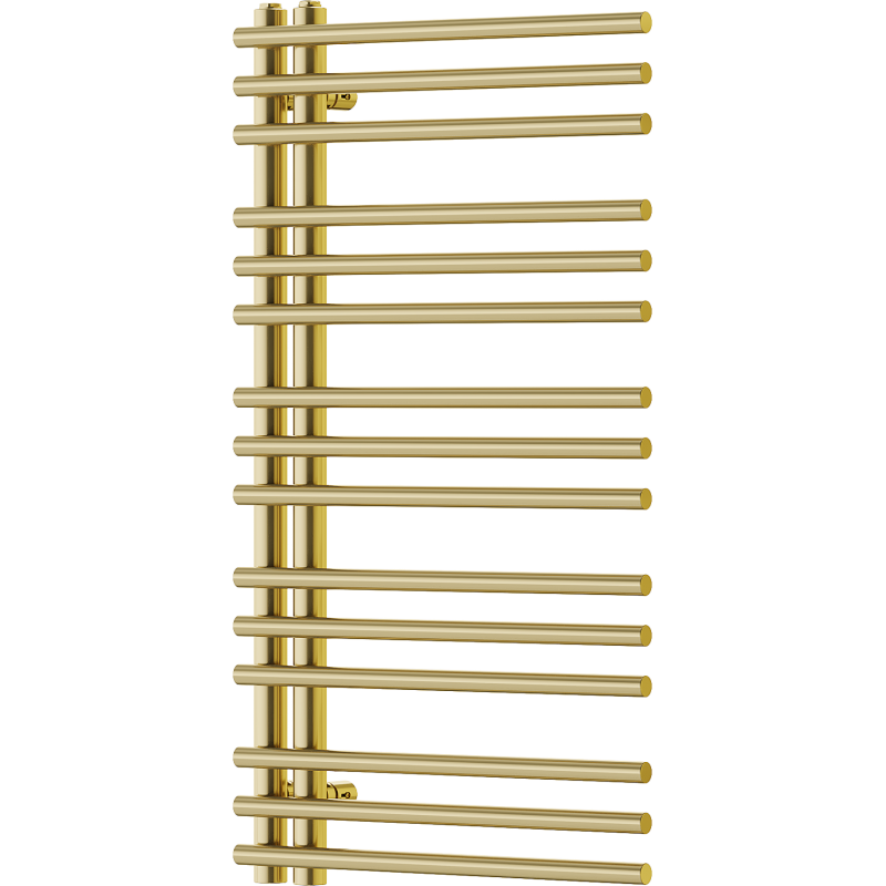 Mexen Neptun grzejnik łazienkowy dekoracyjny 900 x 500 mm, 291 W, złoty - W101-0900-500-00-50