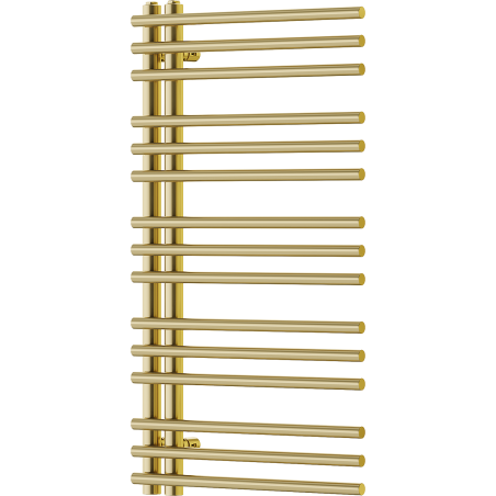 Mexen Neptun grzejnik łazienkowy dekoracyjny 900 x 500 mm, 291 W, złoty - W101-0900-500-00-50