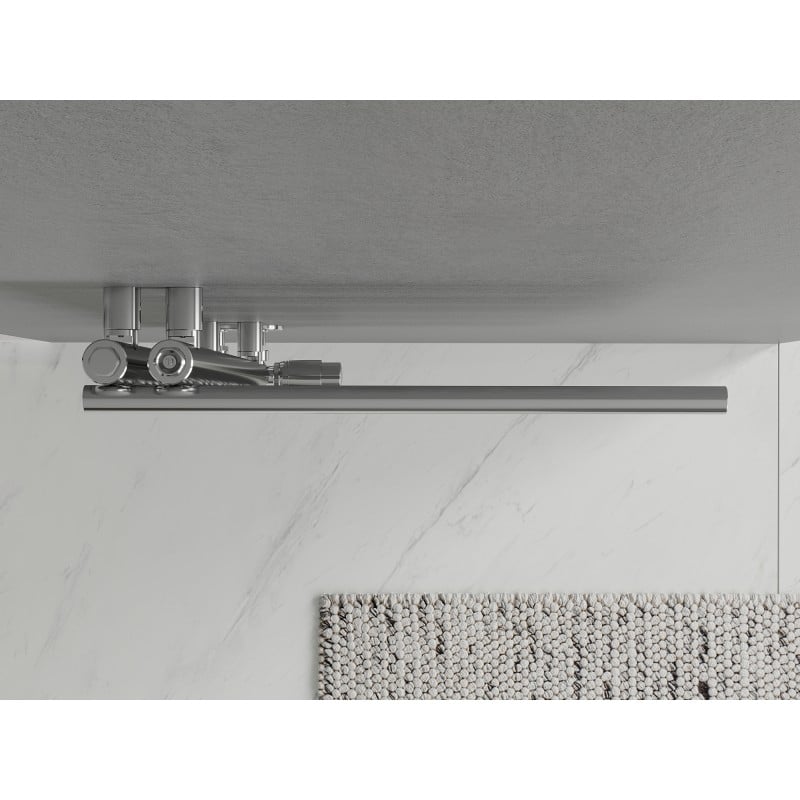 Mexen Neptun grzejnik łazienkowy dekoracyjny 1400 x 500 mm, 420 W, chrom - W101-1400-500-00-01