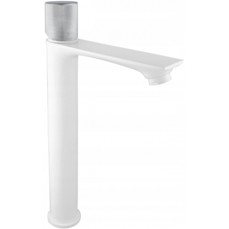 Mexen Royo One bateria umywalkowa wysoka, biała/chrom - 72211-22