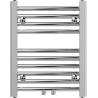 Mexen Ares grzejnik łazienkowy 500 x 400 mm, 142 W, chrom - W102-0500-400-00-01