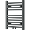 Mexen Ares grzejnik łazienkowy 500 x 400 mm, 179 W, antracyt - W102-0500-400-00-66