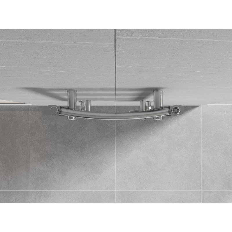 Mexen Ares grzejnik łazienkowy 700 x 400 mm, 189 W, chrom - W102-0700-400-00-01