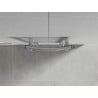Mexen Ares grzejnik łazienkowy 700 x 400 mm, 189 W, chrom - W102-0700-400-00-01