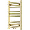 Mexen Ares grzejnik łazienkowy 700 x 400 mm, 189 W, złoty - W102-0700-400-00-50