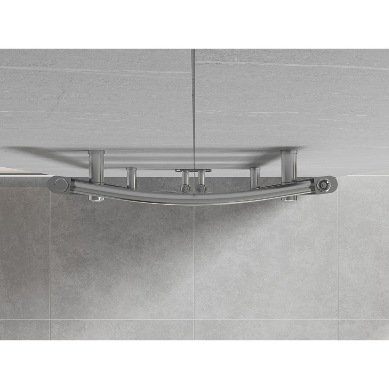 Mexen Ares grzejnik łazienkowy 700 x 500 mm, 226 W, chrom - W102-0700-500-00-01