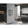 Mexen Ares grzejnik łazienkowy 700 x 500 mm, 226 W, chrom - W102-0700-500-00-01