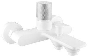 Mexen Royo One bateria wannowa, biała/chrom - 72231-22