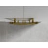 Mexen Ares grzejnik łazienkowy 900 x 400 mm, 246 W, złoty - W102-0900-400-00-50