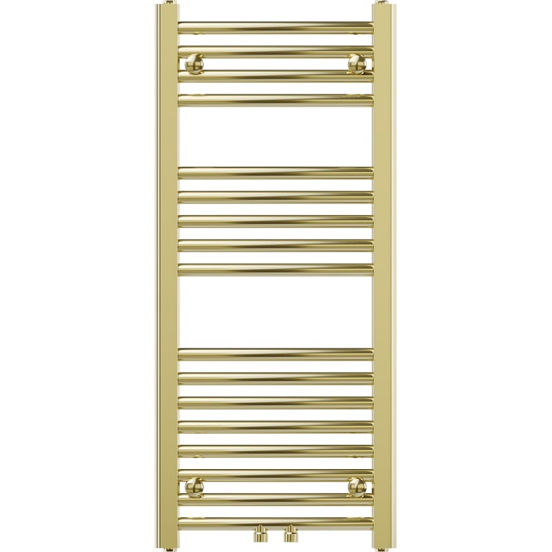 Mexen Ares grzejnik łazienkowy 900 x 400 mm, 246 W, złoty - W102-0900-400-00-50