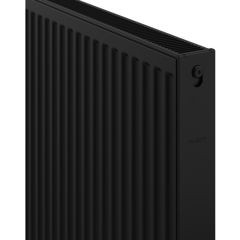 Mexen C21 grzejnik płytowy 400 x 3000 mm, podłączenie boczne, 2779 W, czarny - W421-040-300-70